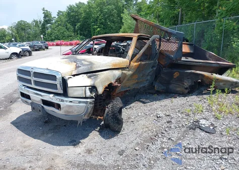 1996 Dodge Ram 2500 из США, поврежденный, VIN 1B7JF26Y3TS709428